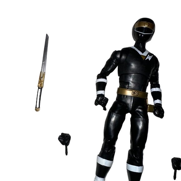 Power Rangers Corcus Black Lightning Collection Alien Rangers Aquitar Figure - Picture 2 of 7